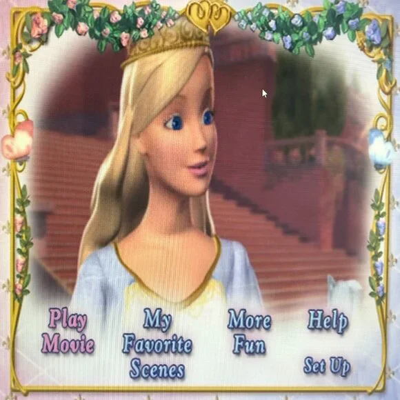 Barbie as The Princess and the Pauper DVD, 2004 Mattel English French Spanish - Picture 4 of 16